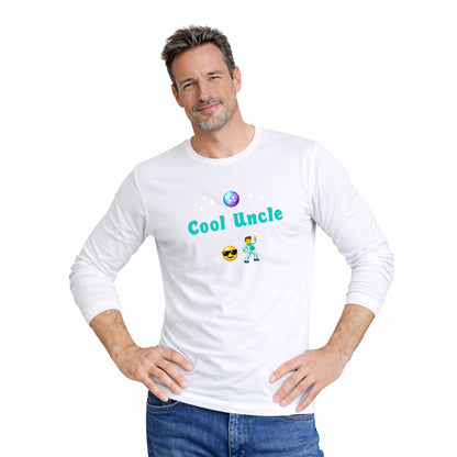 Cool Uncle 😎 🕺 – Men's Long Sleeve Crew Tee