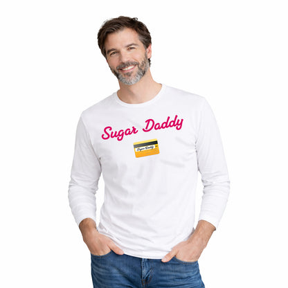 Daddy 💳 – Men's Long Sleeve Crew Tee