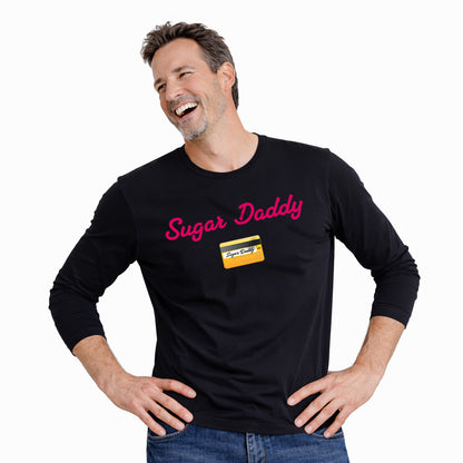 Daddy 💳 – Men's Long Sleeve Crew Tee