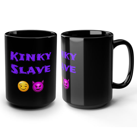 Flirty Rebel 😏 🔥 – Black Mug 15oz