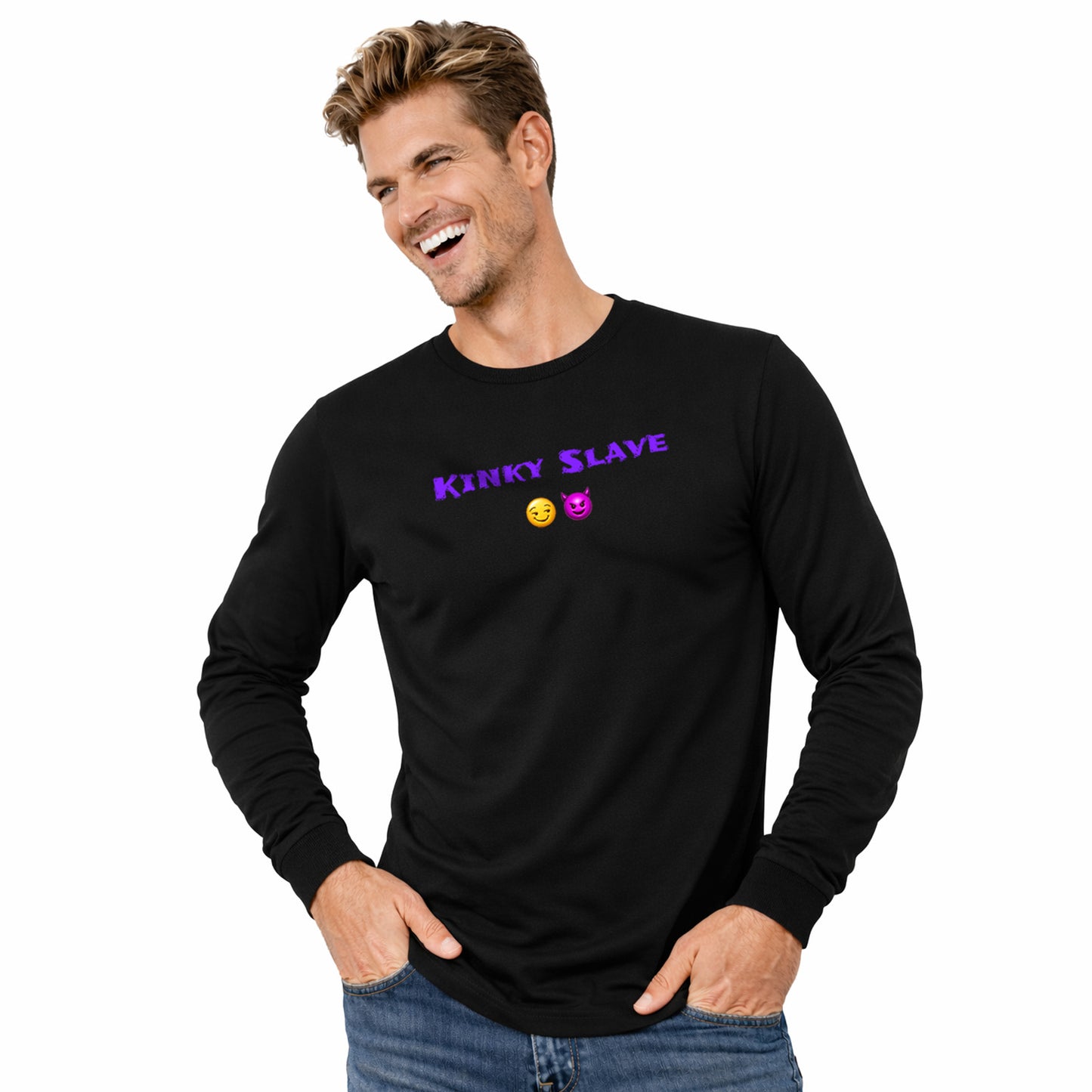 Flirty Rebel 😏 🔥 – Unisex Jersey Long Sleeve Tee