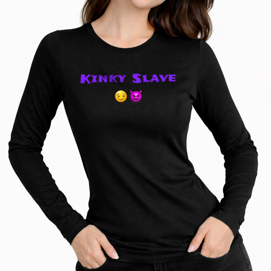 Flirty Rebel 😏 🔥 – Women’s Perfect Blend® CVC Long Sleeve Tee