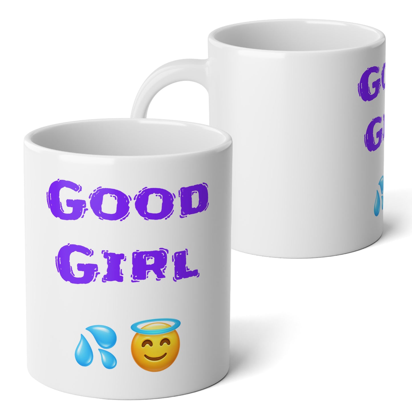 Good Girl 😇 – White Jumbo Mug 20oz