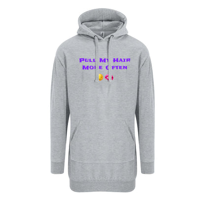 Play Nice With My Hair 🫦 😏 – Premium Adult Hoodie Dress
