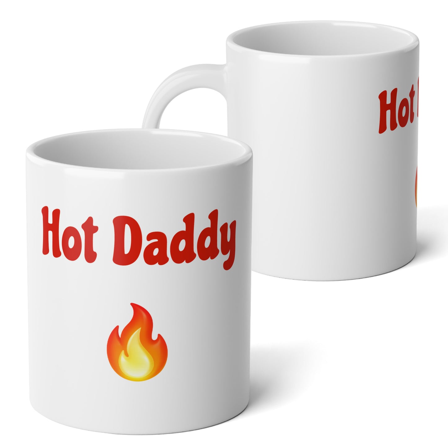 Hot Daddy 🔥 – White Jumbo Mug 20oz