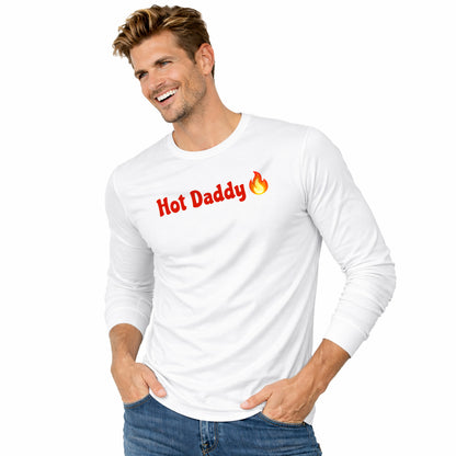Hot Daddy 🔥 – Unisex Jersey Long Sleeve Tee