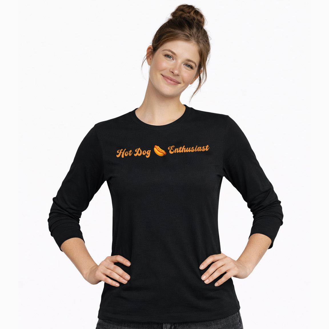 Hot Dog 🌭 Enthusiast – Classic Long Sleeve T-Shirt