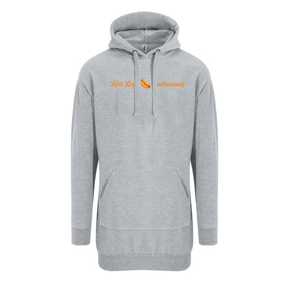 Hot Dog 🌭 Enthusiast – Premium Adult Hoodie Dress
