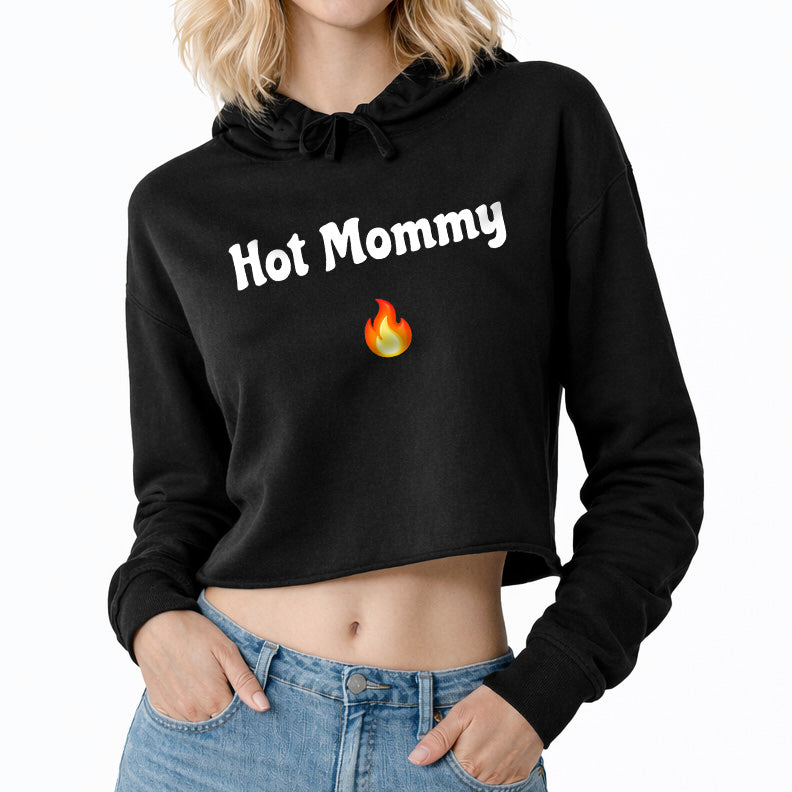 Hot Mommy🇺🇸 🔥 – Crop Hoodie