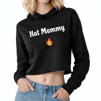 Hot Mommy🇺🇸 🔥 – Crop Hoodie