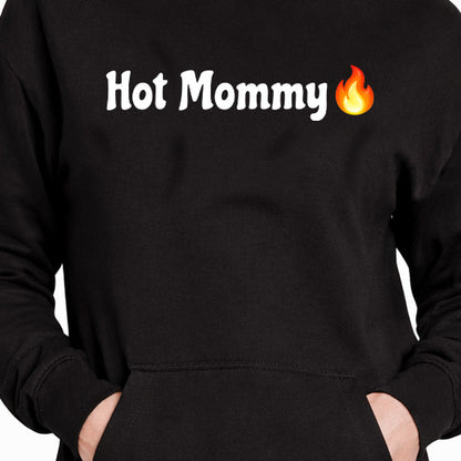 Hot Mommy🇺🇸 🔥 – Black Premium Adult Hoodie Dress