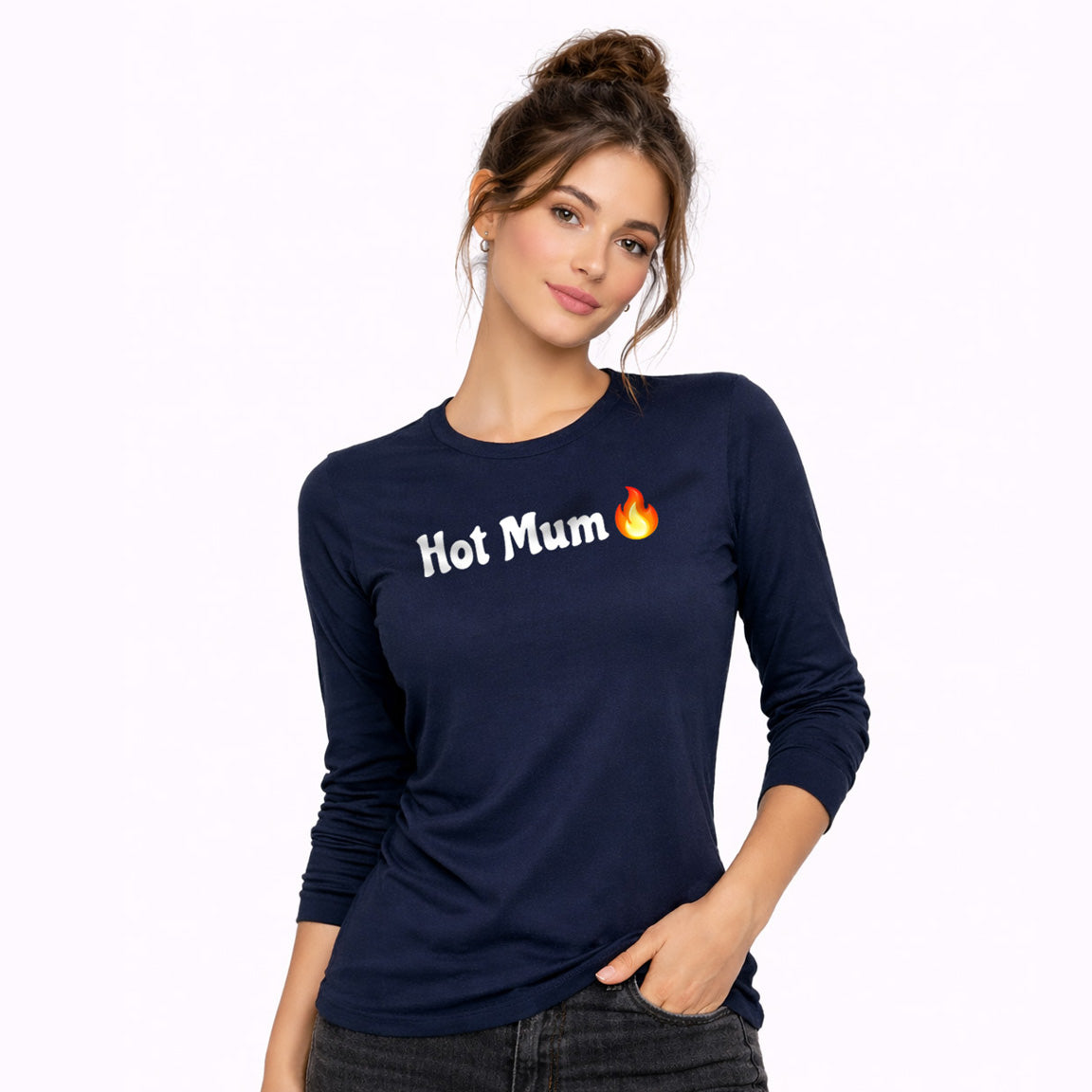 Hot Mum🇬🇧 🔥 – Classic Long Sleeve T-Shirt