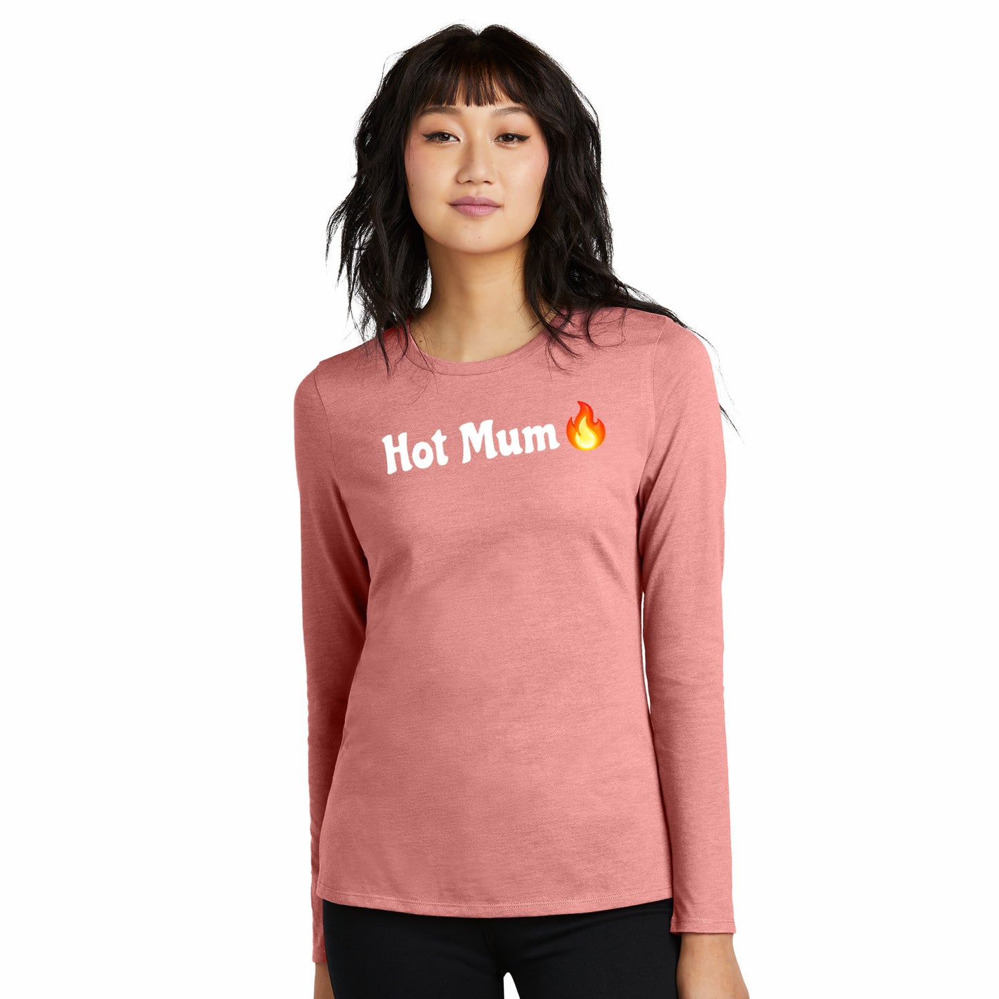 Hot Mum🇬🇧 🔥 – Women’s Perfect Blend® CVC Long Sleeve Tee