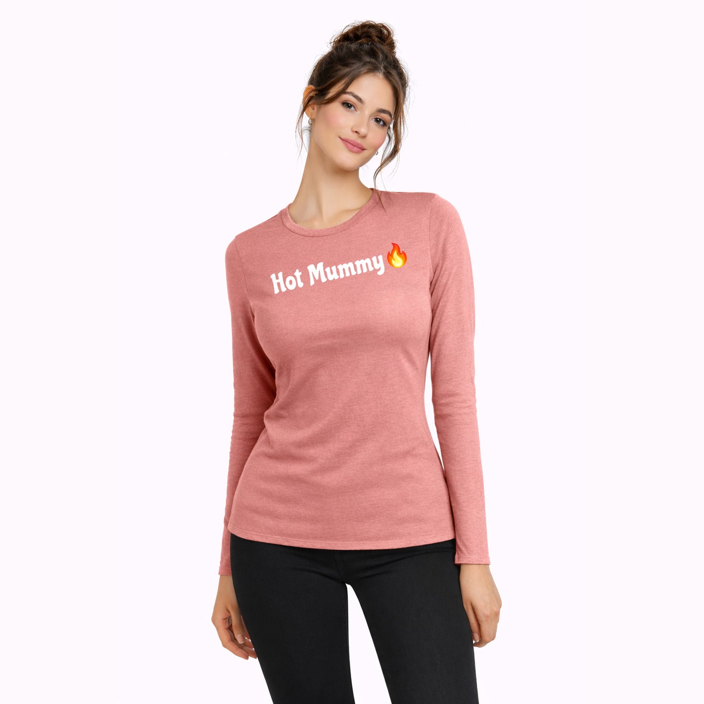 Hot Mummy🇬🇧 🔥 – Women’s Perfect Blend® CVC Long Sleeve Tee
