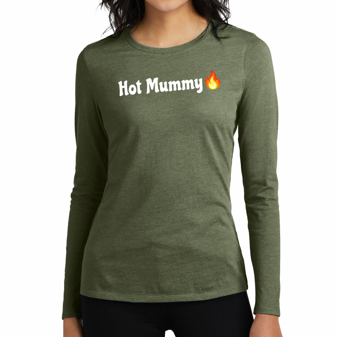 Hot Mummy🇬🇧 🔥 – Women’s Perfect Blend® CVC Long Sleeve Tee