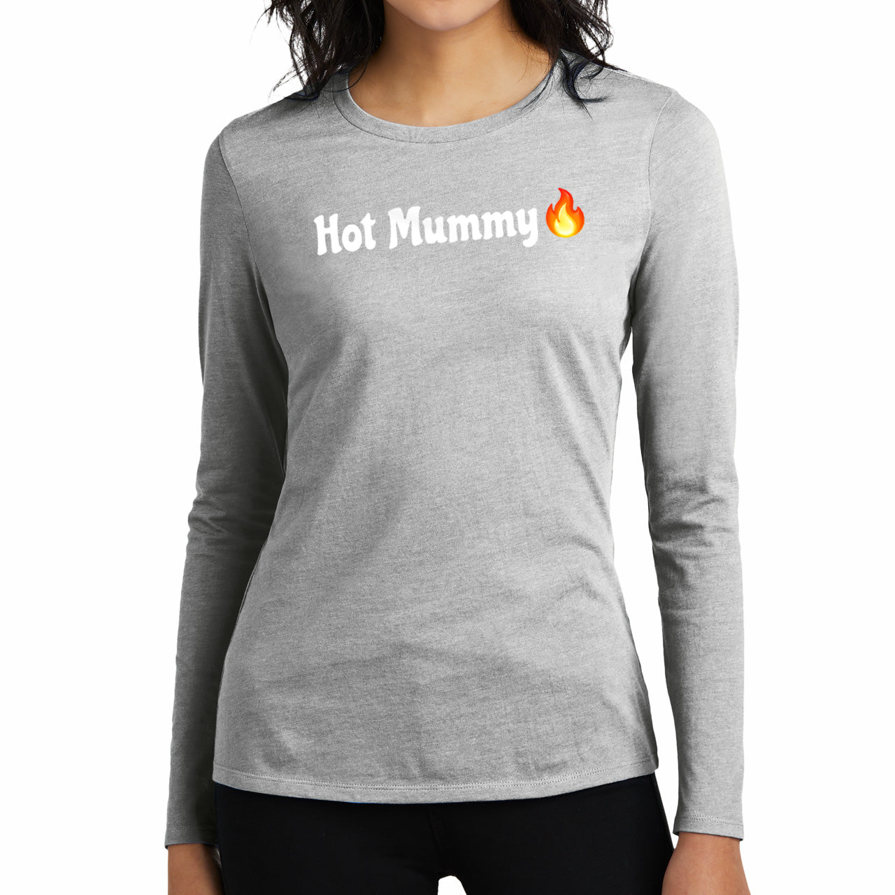 Hot Mummy🇬🇧 🔥 – Women’s Perfect Blend® CVC Long Sleeve Tee