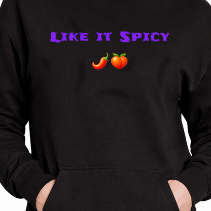 Like it Spicy 🌶 🍑 – Premium Adult Hoodie Dress