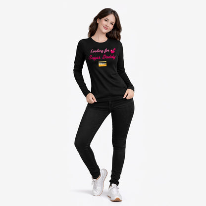 Looking for Daddy 💳 – Women’s Perfect Blend® CVC Long Sleeve Tee