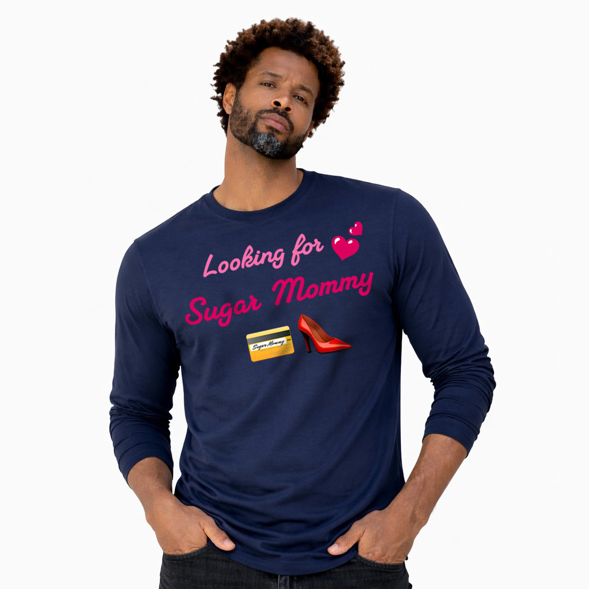 Looking for Mommy🇺🇸 👠 – Classic Long Sleeve T-Shirt