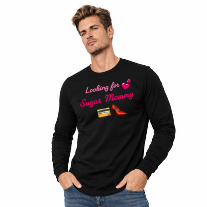 Looking for Mommy🇺🇸 👠 – Unisex Jersey Long Sleeve Tee