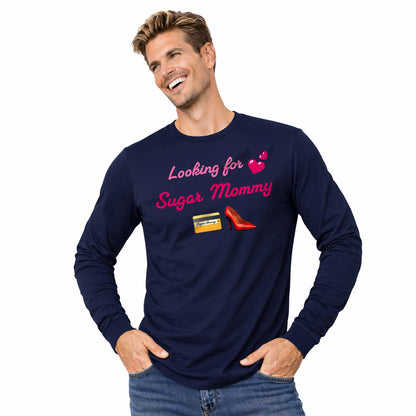 Looking for Mommy🇺🇸 👠 – Unisex Jersey Long Sleeve Tee