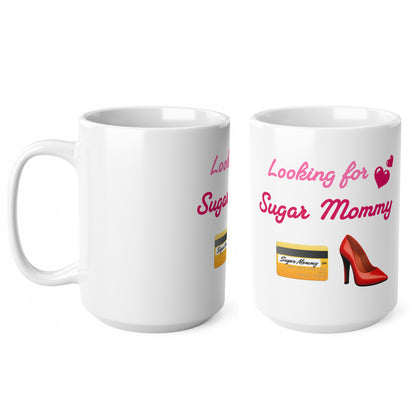Looking for Mommy🇺🇸 👠 – White Mug 15oz