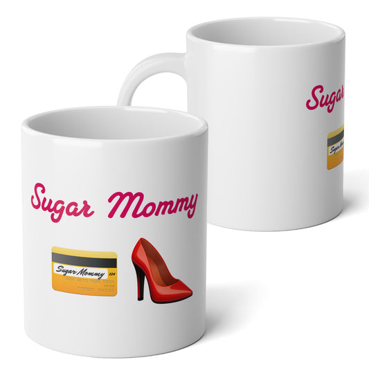 Mommy🇺🇸 👠 – White Jumbo Mug 20oz
