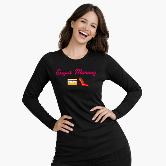 Mommy🇺🇸 👠 – Women’s Perfect Blend® CVC Long Sleeve Tee