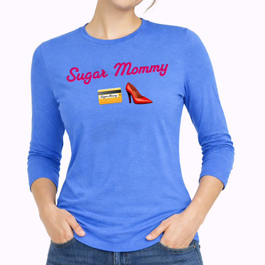 Mommy🇺🇸 👠 – Women’s Perfect Blend® CVC Long Sleeve Tee