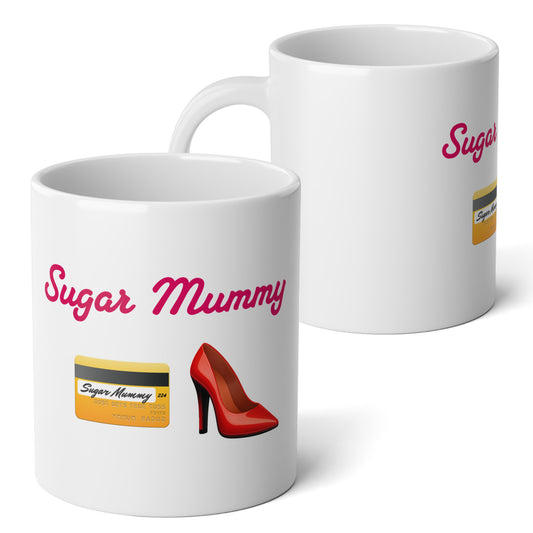 Mummy🇬🇧 👠 – White Jumbo Mug 20oz