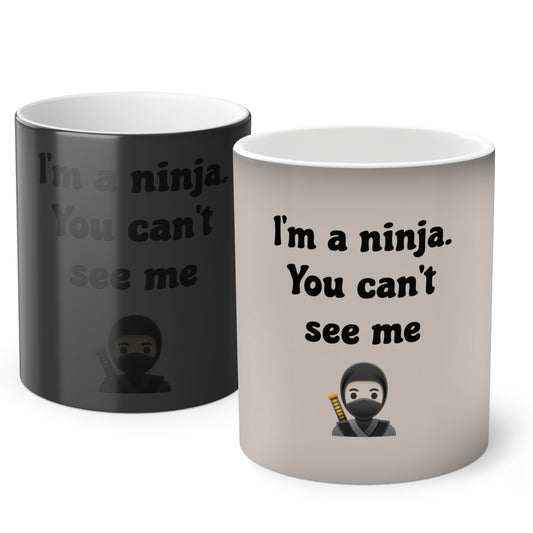 I’m a ninja. You can’t see me 🥷🏻