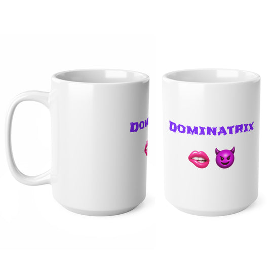 Rule Breaker 🫦 😈 – White Mug 15oz