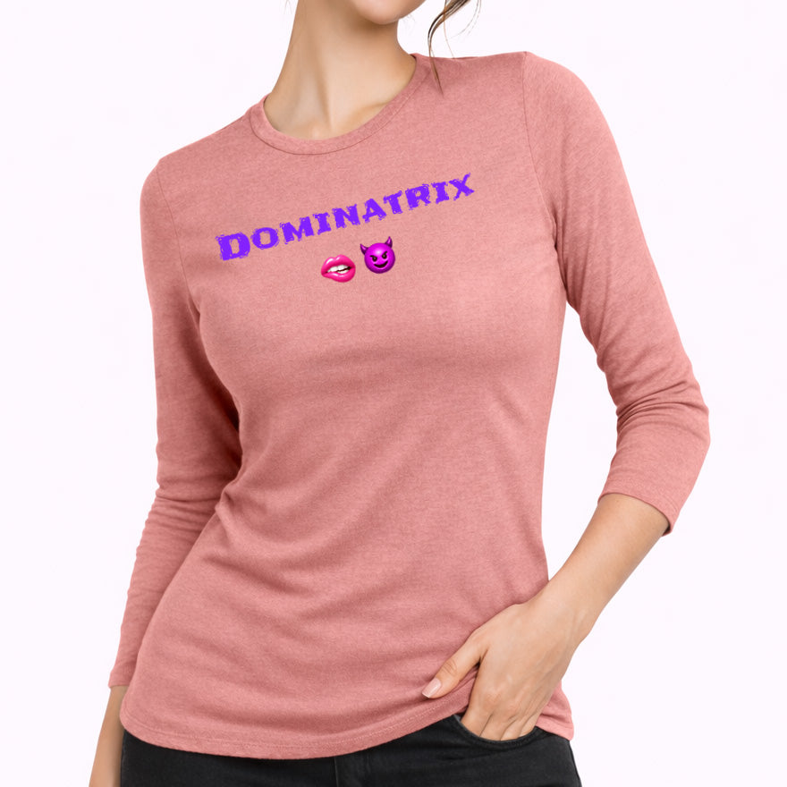 Rule Breaker 🫦 😈 – Women’s Perfect Blend® CVC Long Sleeve Tee