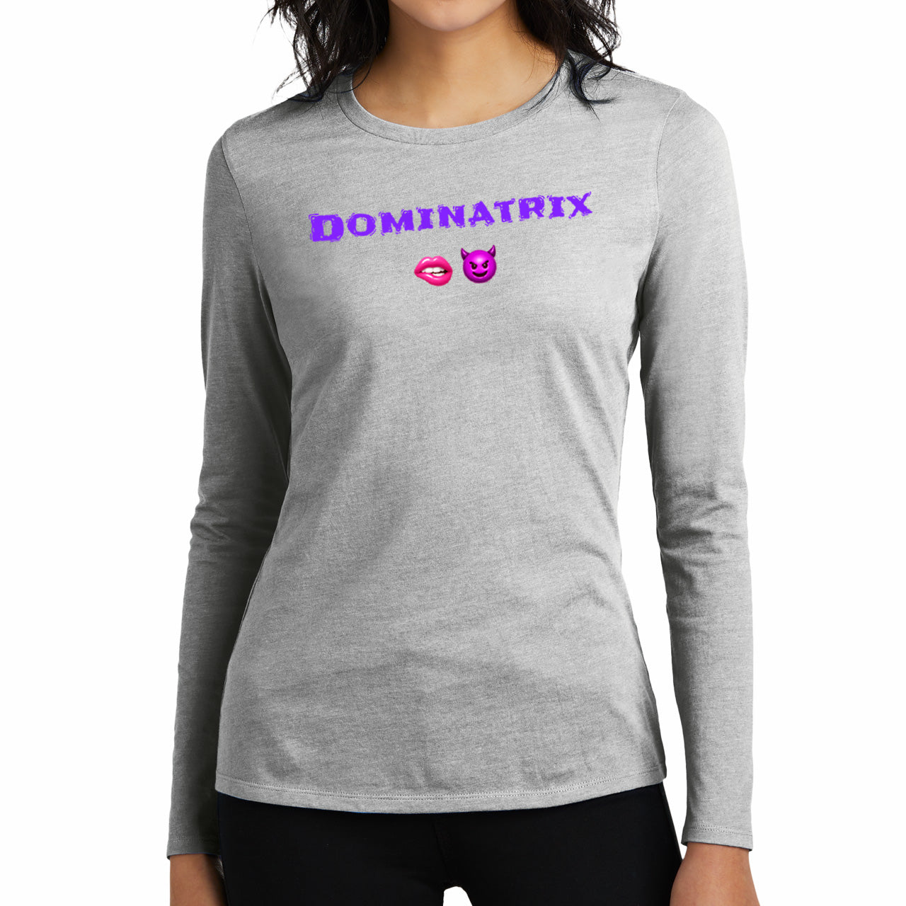 Rule Breaker 🫦 😈 – Women’s Perfect Blend® CVC Long Sleeve Tee